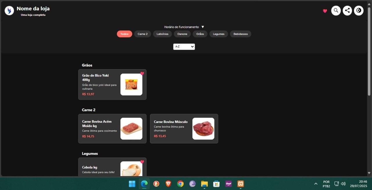 SaaS Catálogo Digital